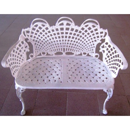 Banco de jardin en aluminio fundido modelo B214/2