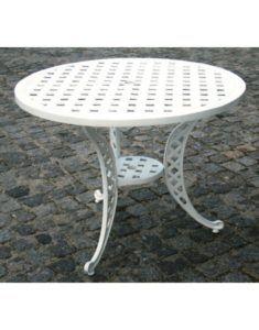 mesa clasica de jardin