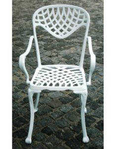 silla clasica de jardin